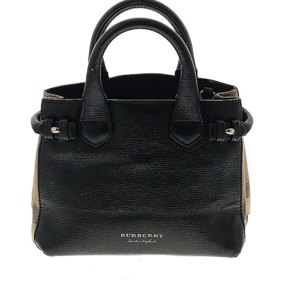 Burberry Baby Banner Leather Satchel - Picture 1 of 14